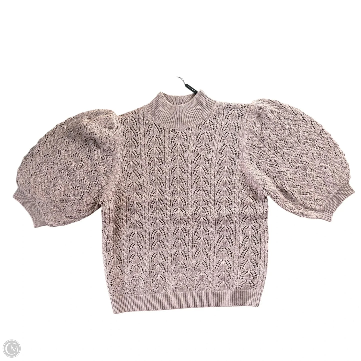 Sweater Short Sleeve By Elie Tahari In Purple, Size: S