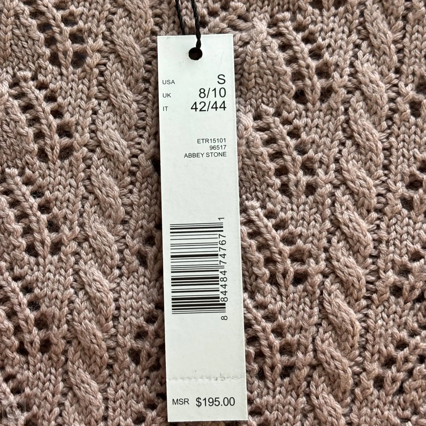 Sweater Short Sleeve By Elie Tahari In Purple, Size: S