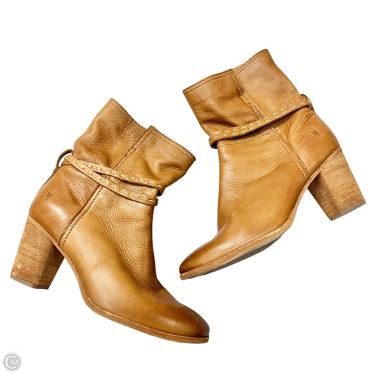 Boots Designer By Frye In Brown, Size: 9