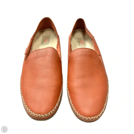 Shoes Designer By Ugg In Orange, Size: 8