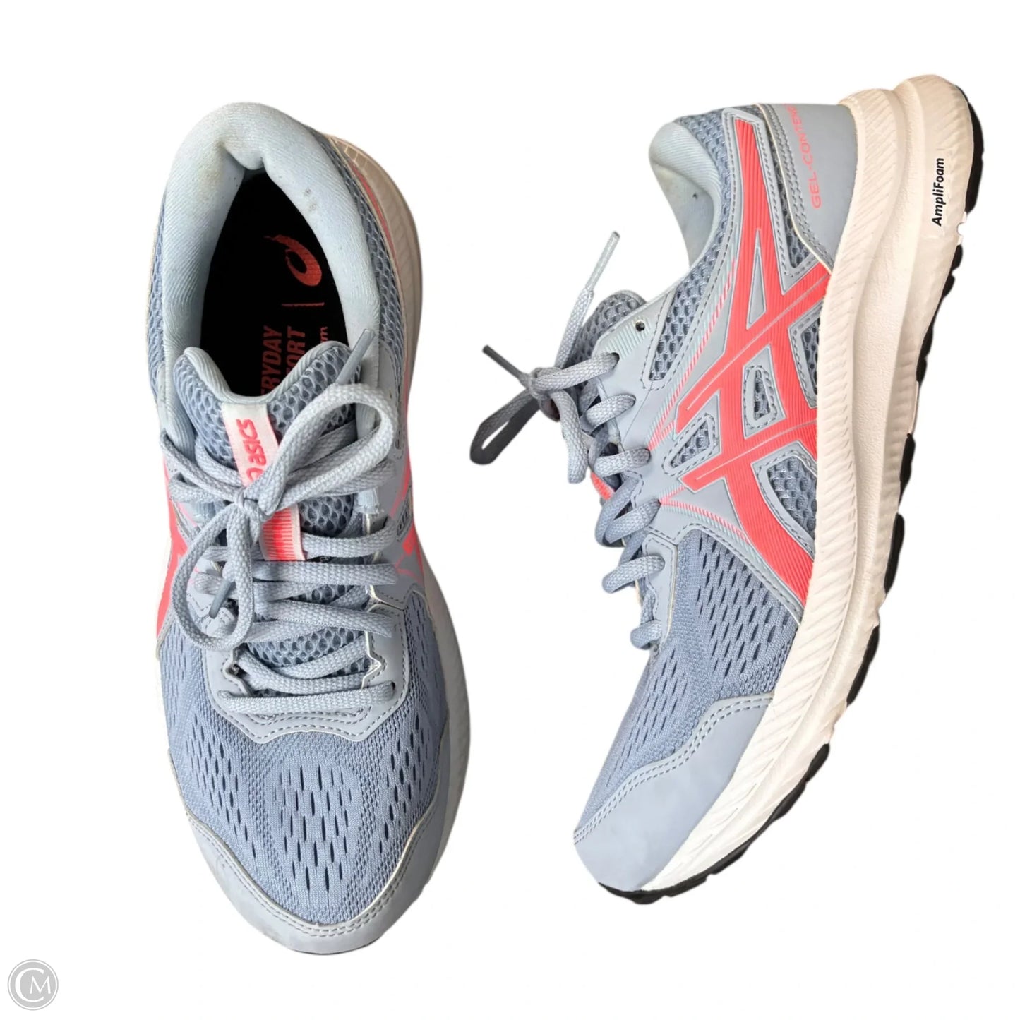 Shoes Athletic By Asics In Blue & Pink, Size: 9