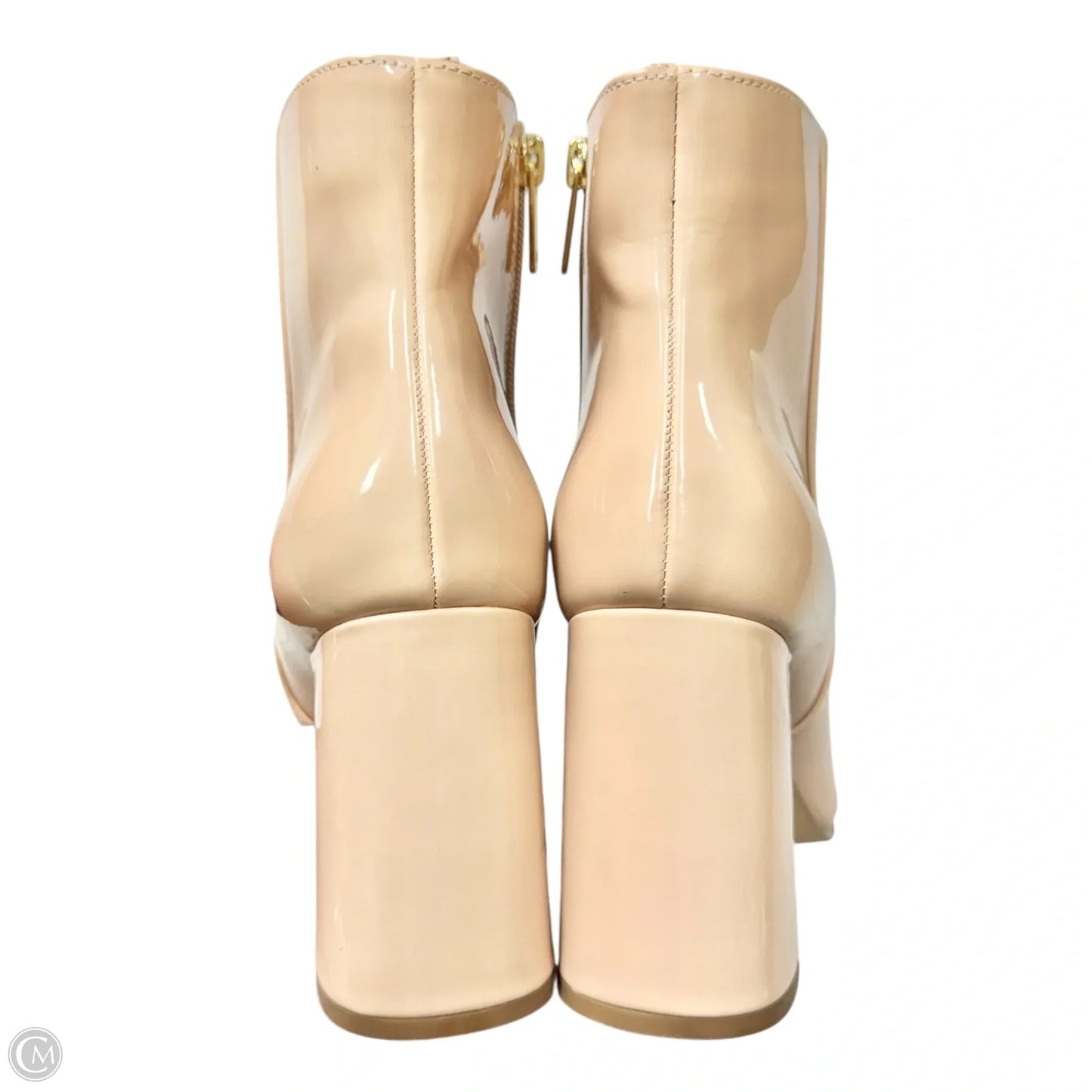 Boots Ankle Heels By Jennifer Lopez In Beige, Size: 8