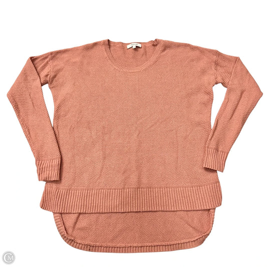 Sweater By Madewell In Coral, Size: M
