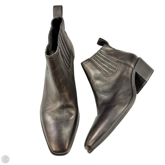 Boots Ankle Heels By Lucky Brand In Black, Size: 10