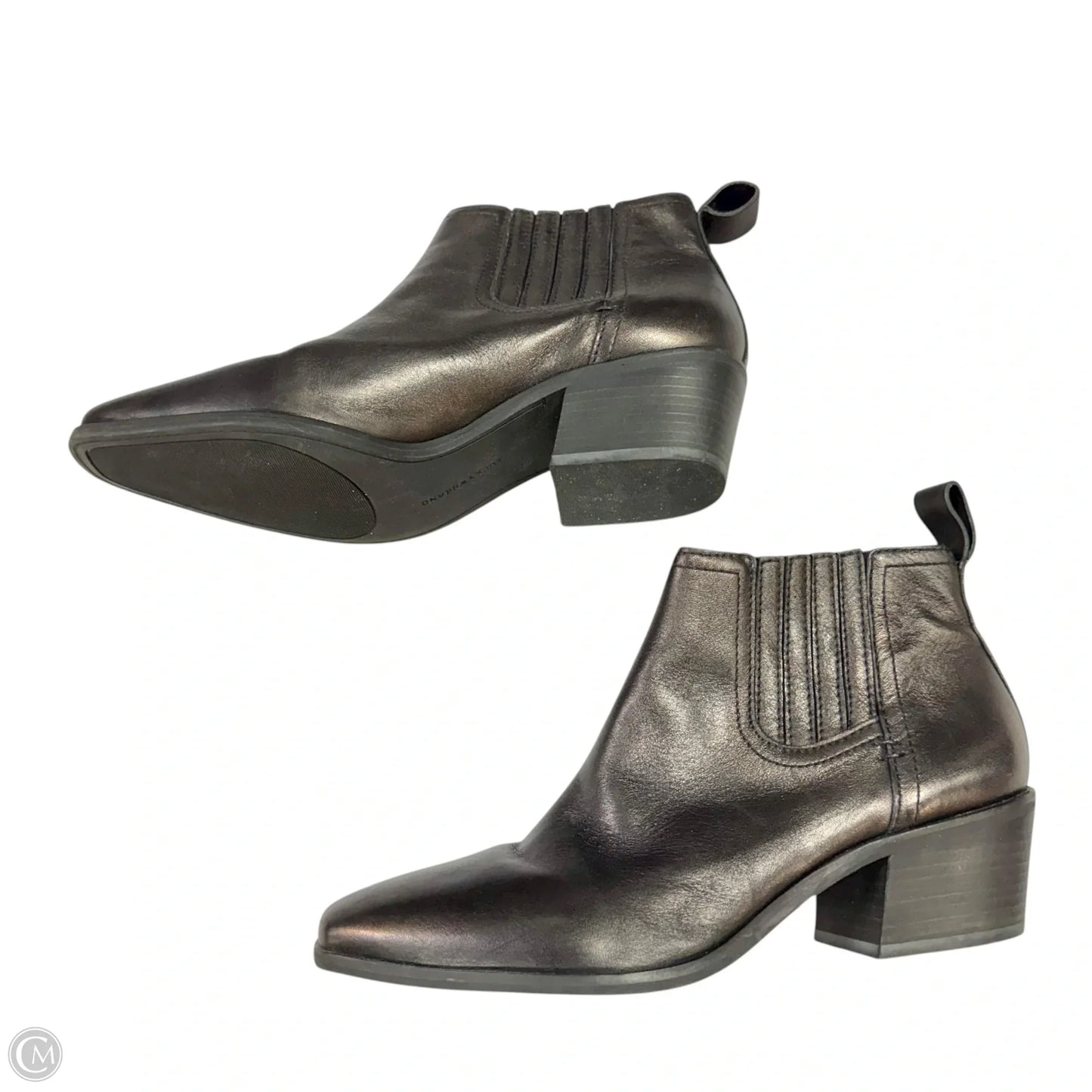 Boots Ankle Heels By Lucky Brand In Black, Size: 10