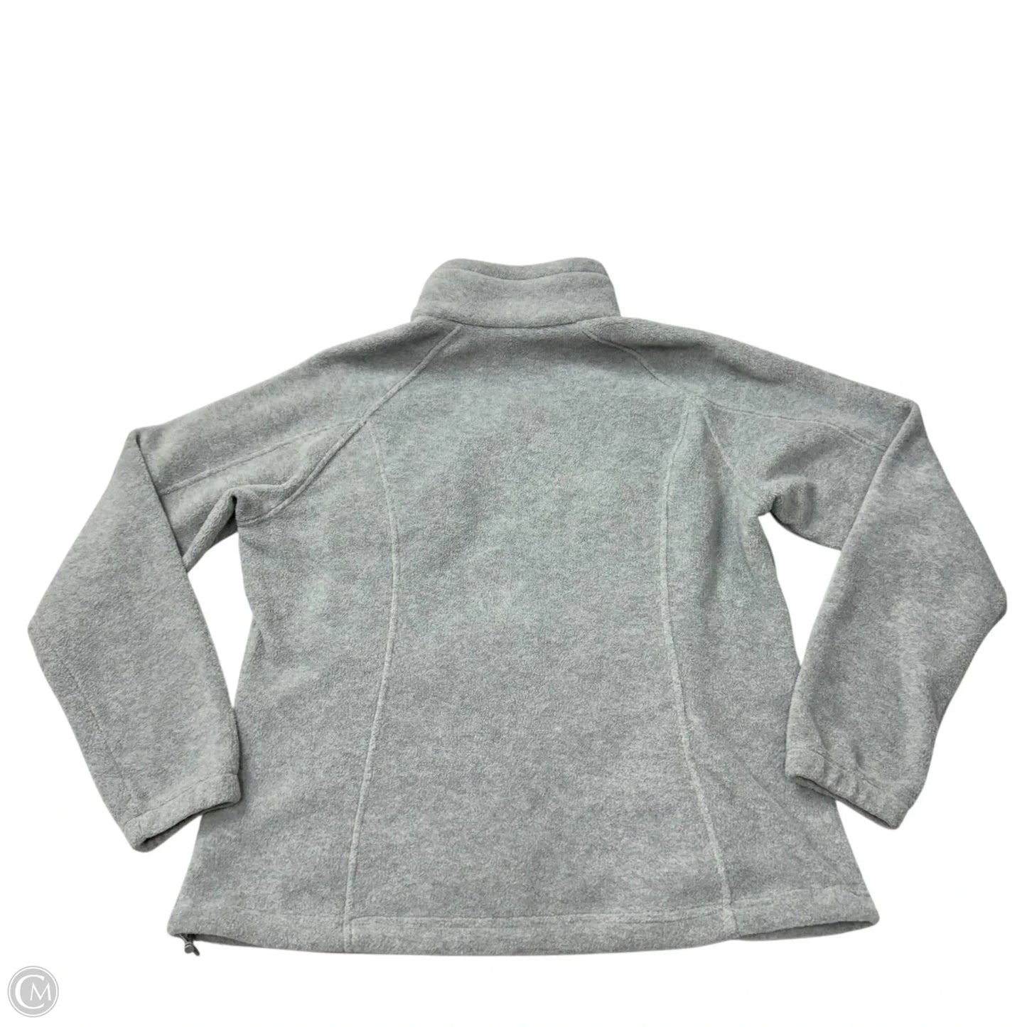 Jacket Fleece By Columbia In Grey, Size: Xl