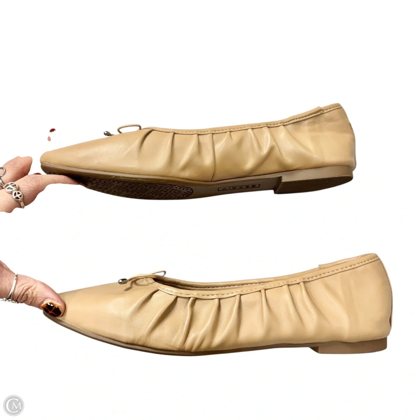 Shoes Flats By Esprit In Tan, Size: 8.5