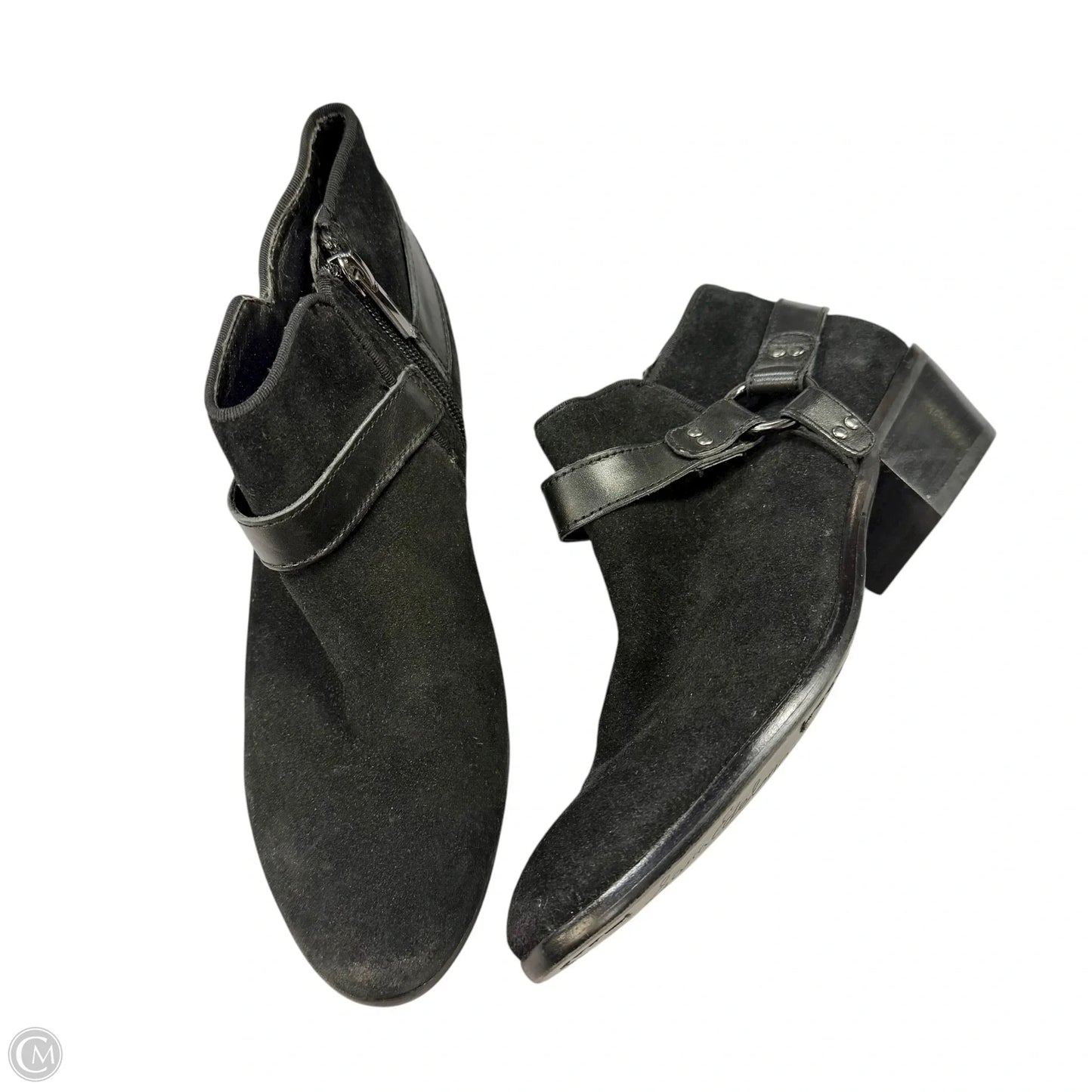 Boots Ankle Flats By Sam Edelman In Black, Size: 7