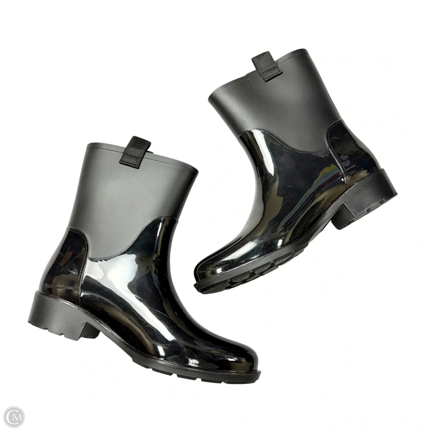 Boots Rain By Tommy Hilfiger In Black, Size: 9