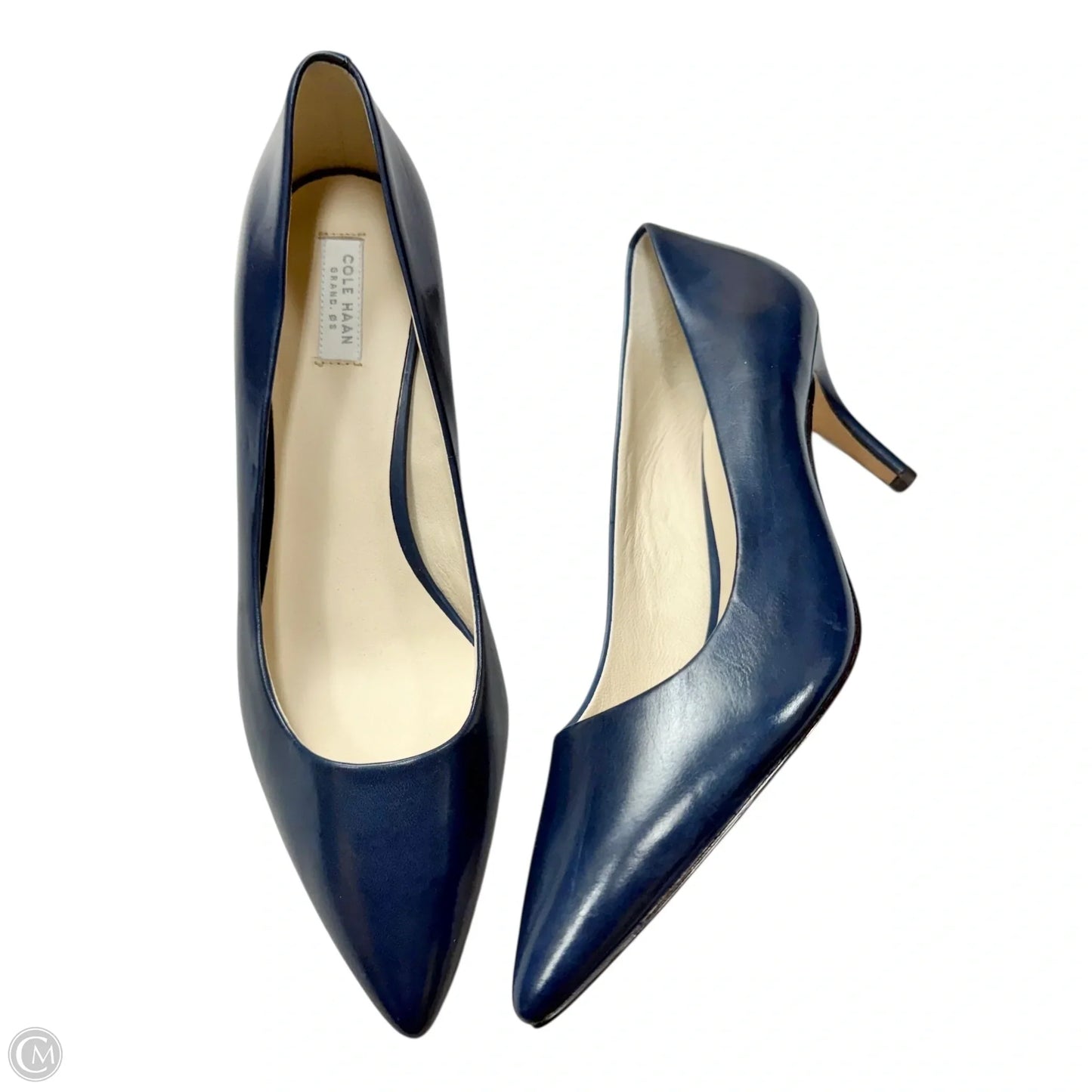 Shoes Heels Kitten By Cole-haan In Navy, Size: 6.5