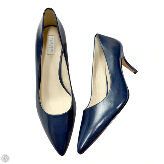 Shoes Heels Kitten By Cole-haan In Navy, Size: 6.5