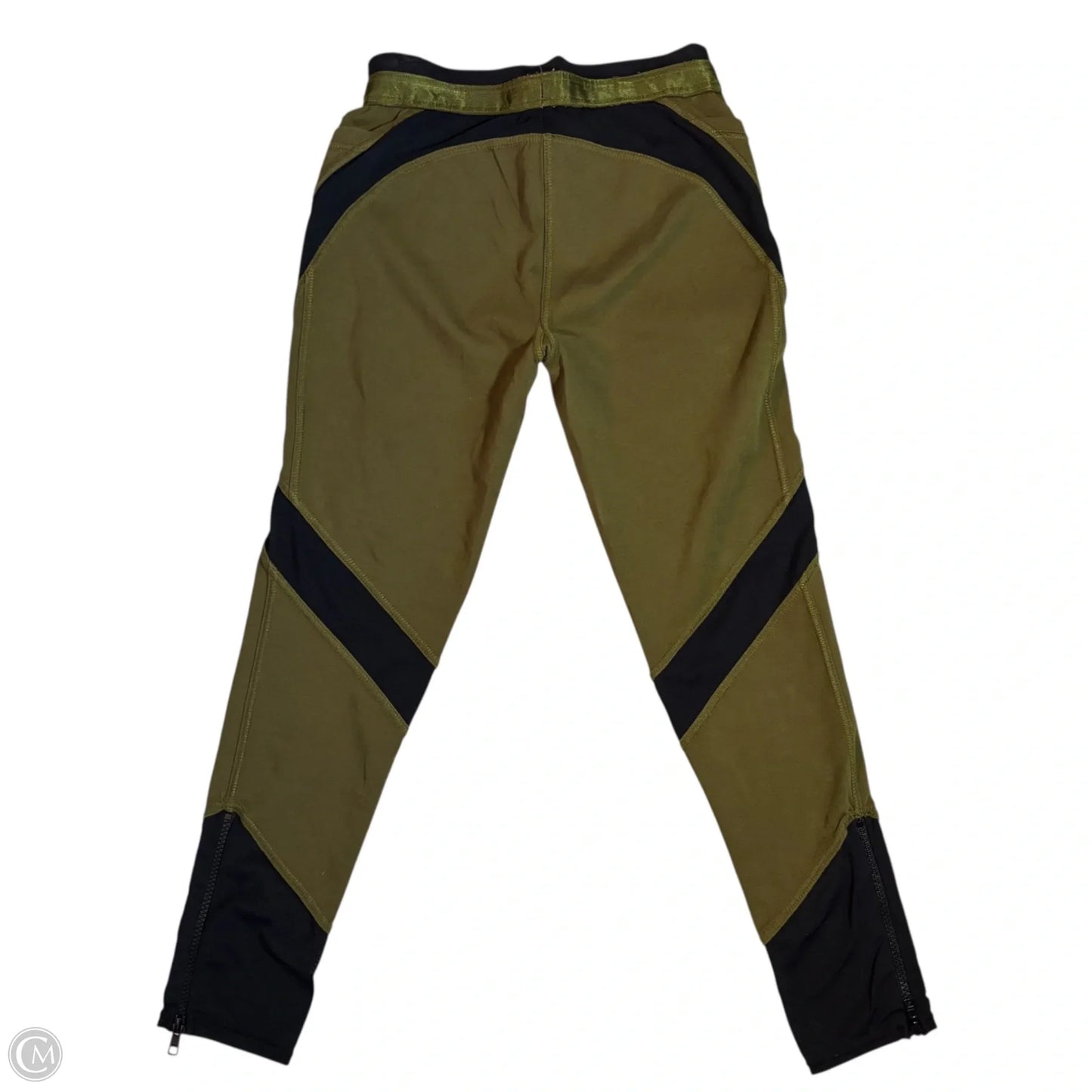 Athletic Leggings By Free People In Black & Green, Size: Xs