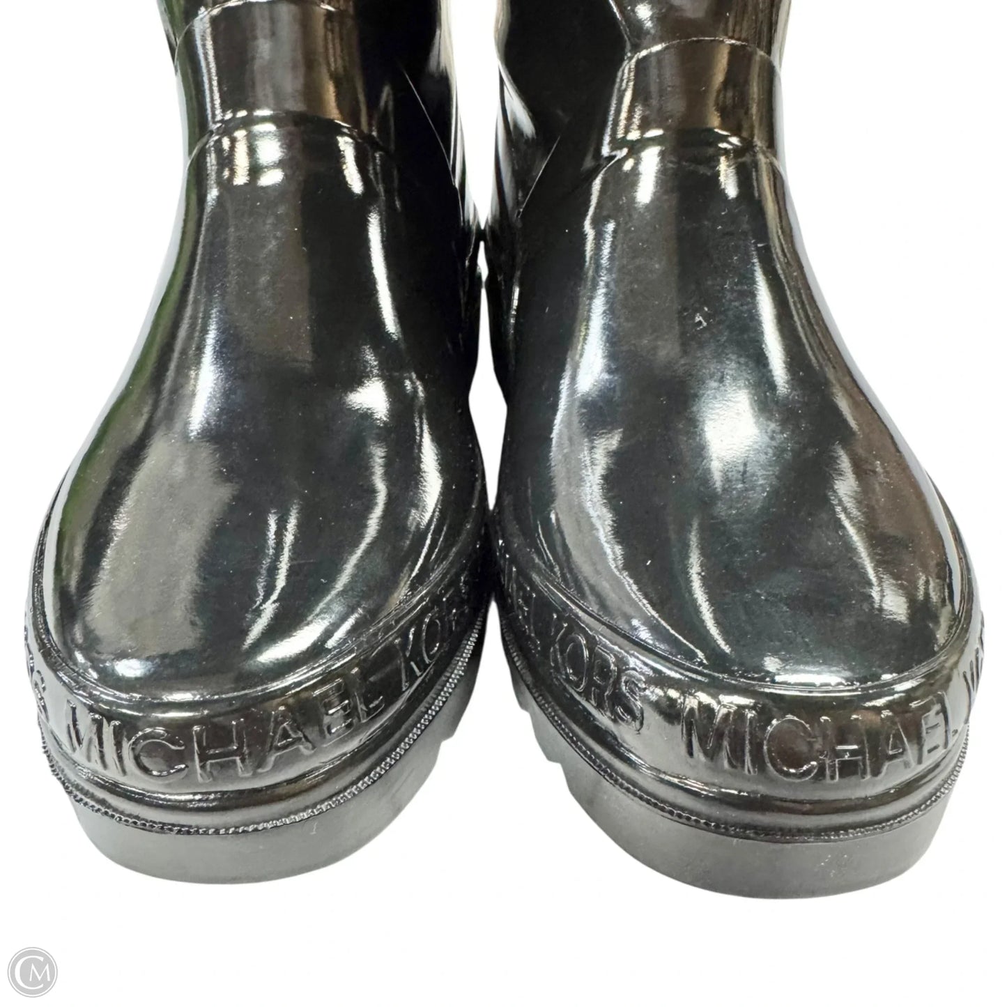 Boots Designer By Michael Kors In Black, Size: 8