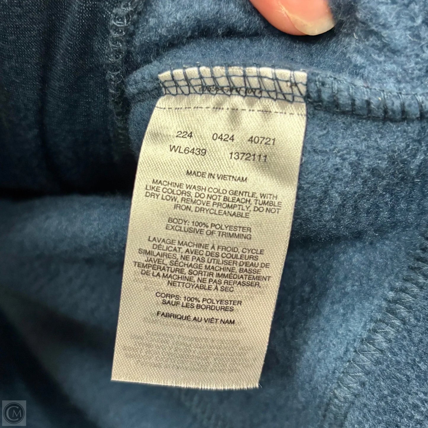 Jacket Fleece By Columbia In Blue, Size: M