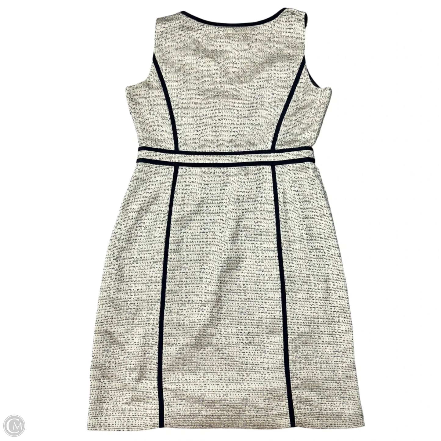 Dress Designer By Tory Burch In Blue & Cream, Size: Xl