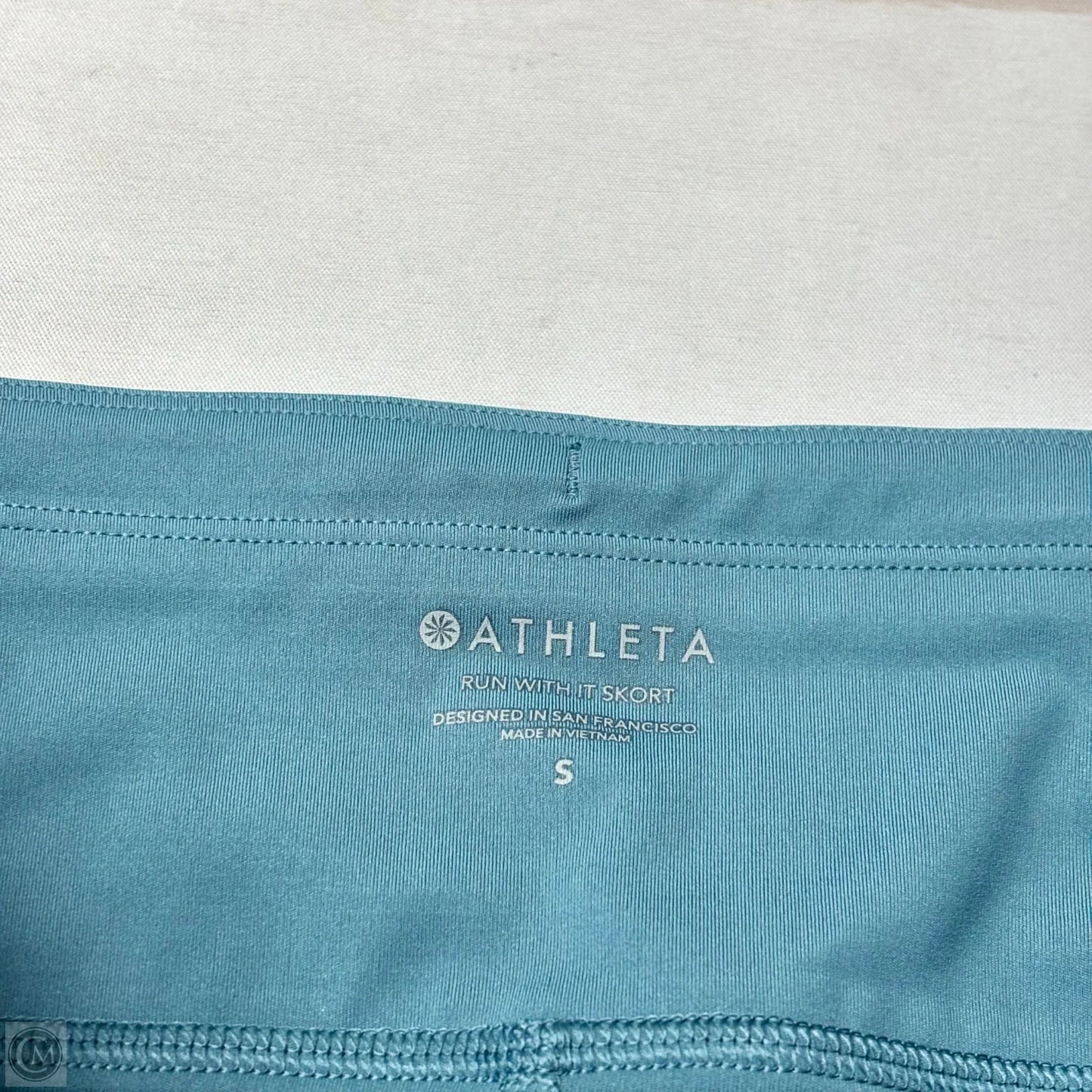 Athletic Skort By Athleta In Blue, Size: S