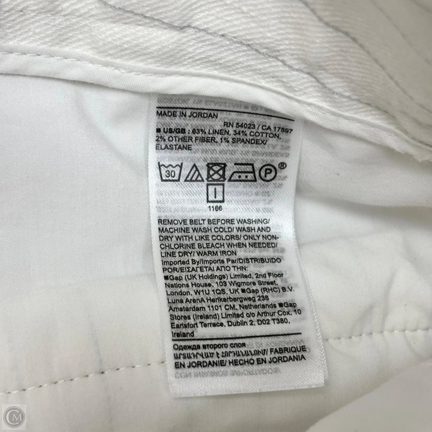 Shorts By Banana Republic In White, Size: 6