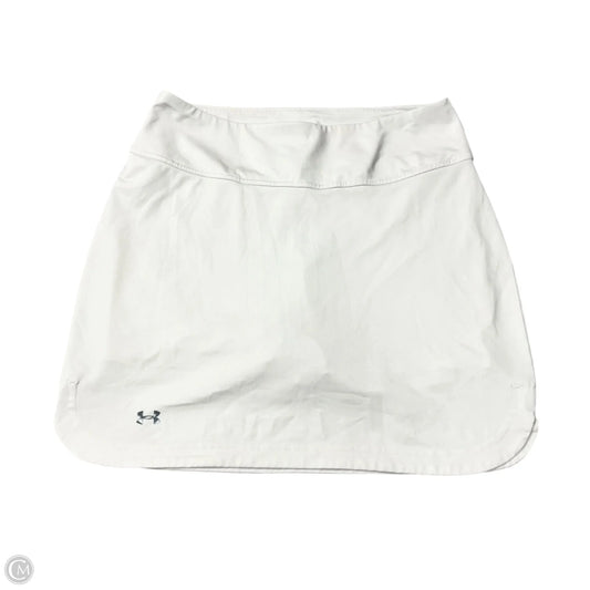 Athletic Skort By Under Armour In White, Size: S
