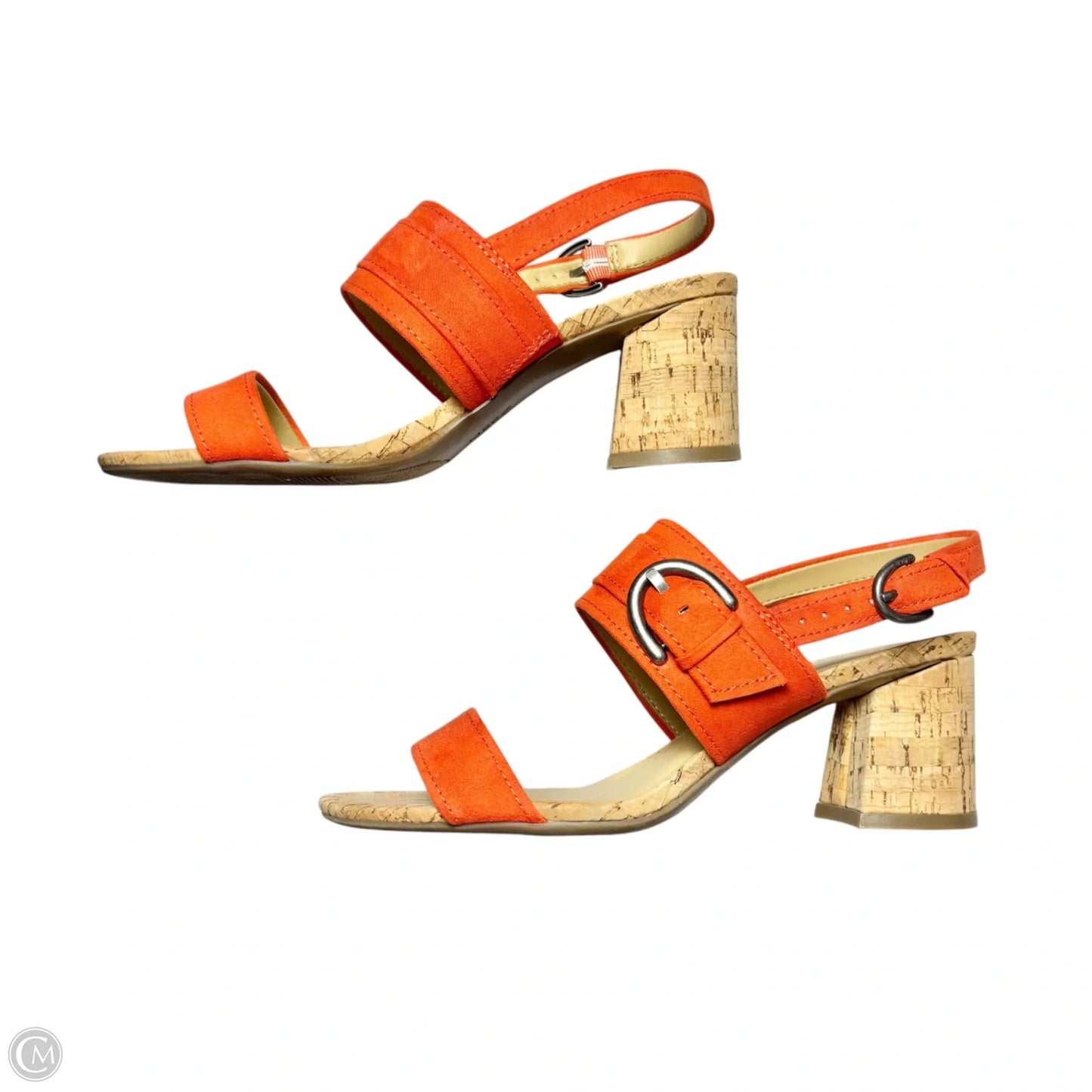 Shoes Heels Block By Naturalizer In Orange, Size: 7.5