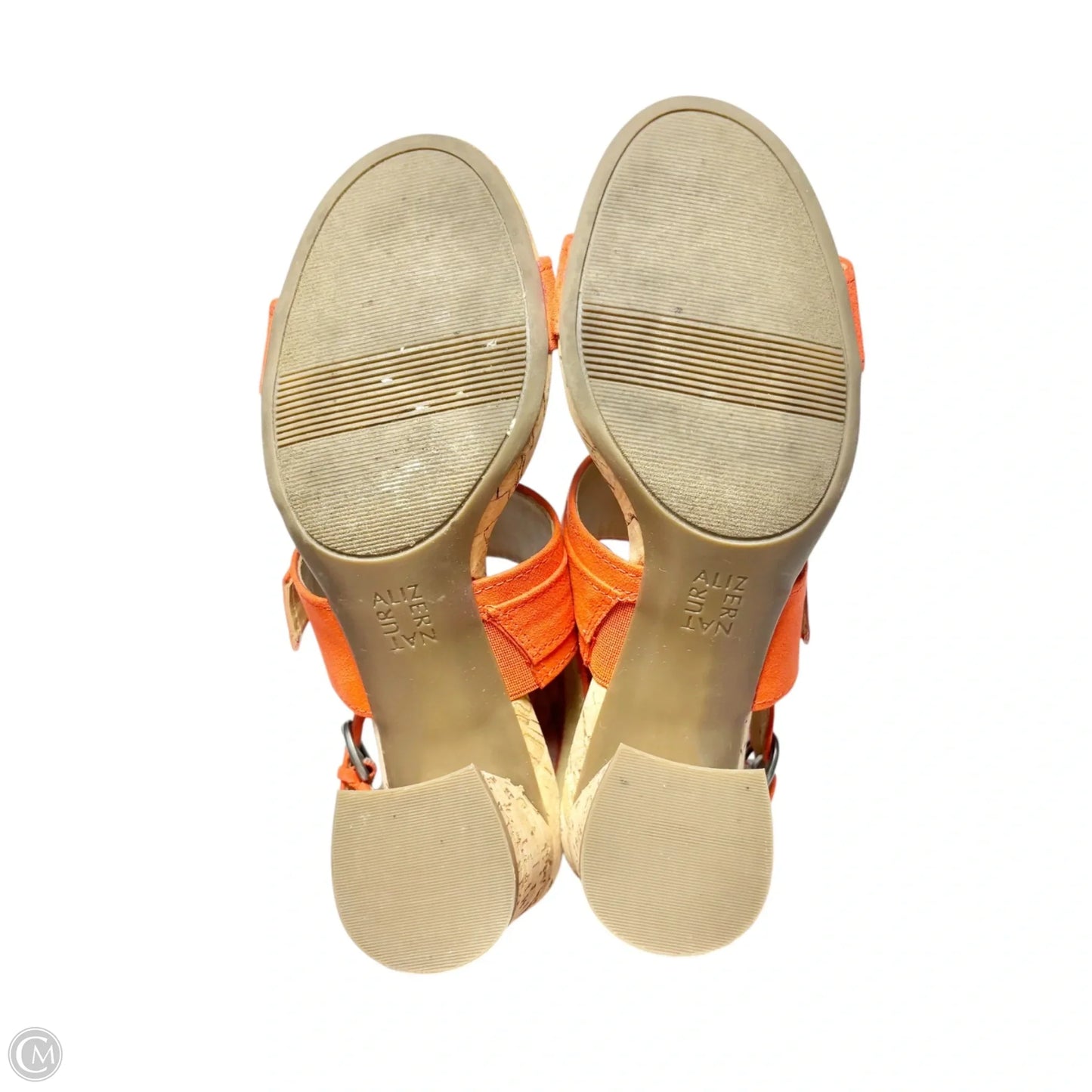 Shoes Heels Block By Naturalizer In Orange, Size: 7.5