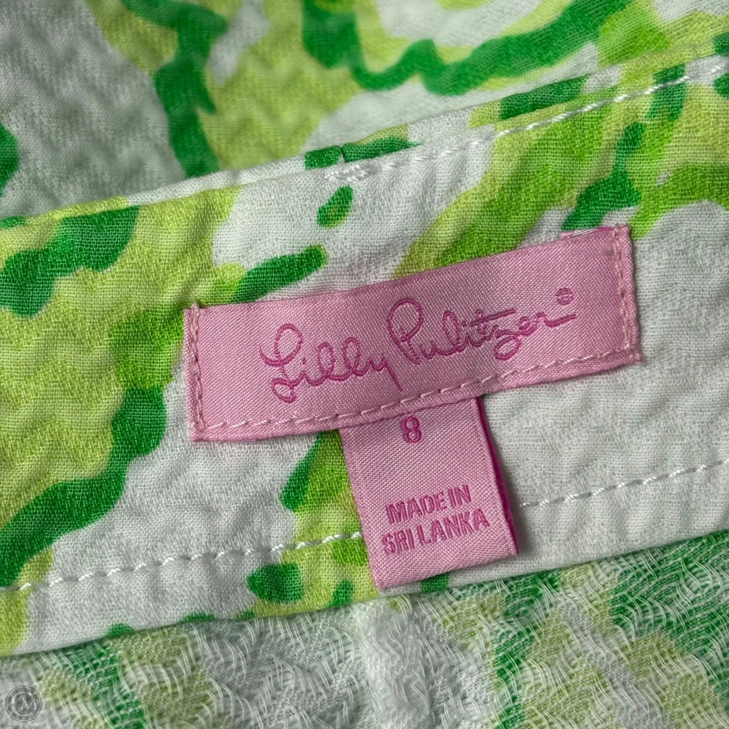 Shorts Designer By Lilly Pulitzer In Green, Size: 8