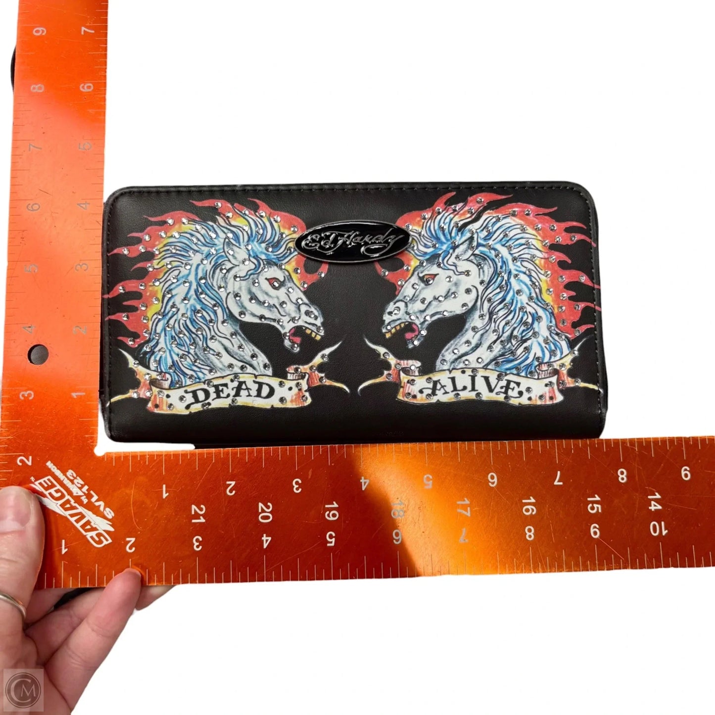 Wallet By Ed Hardy, Size: Medium