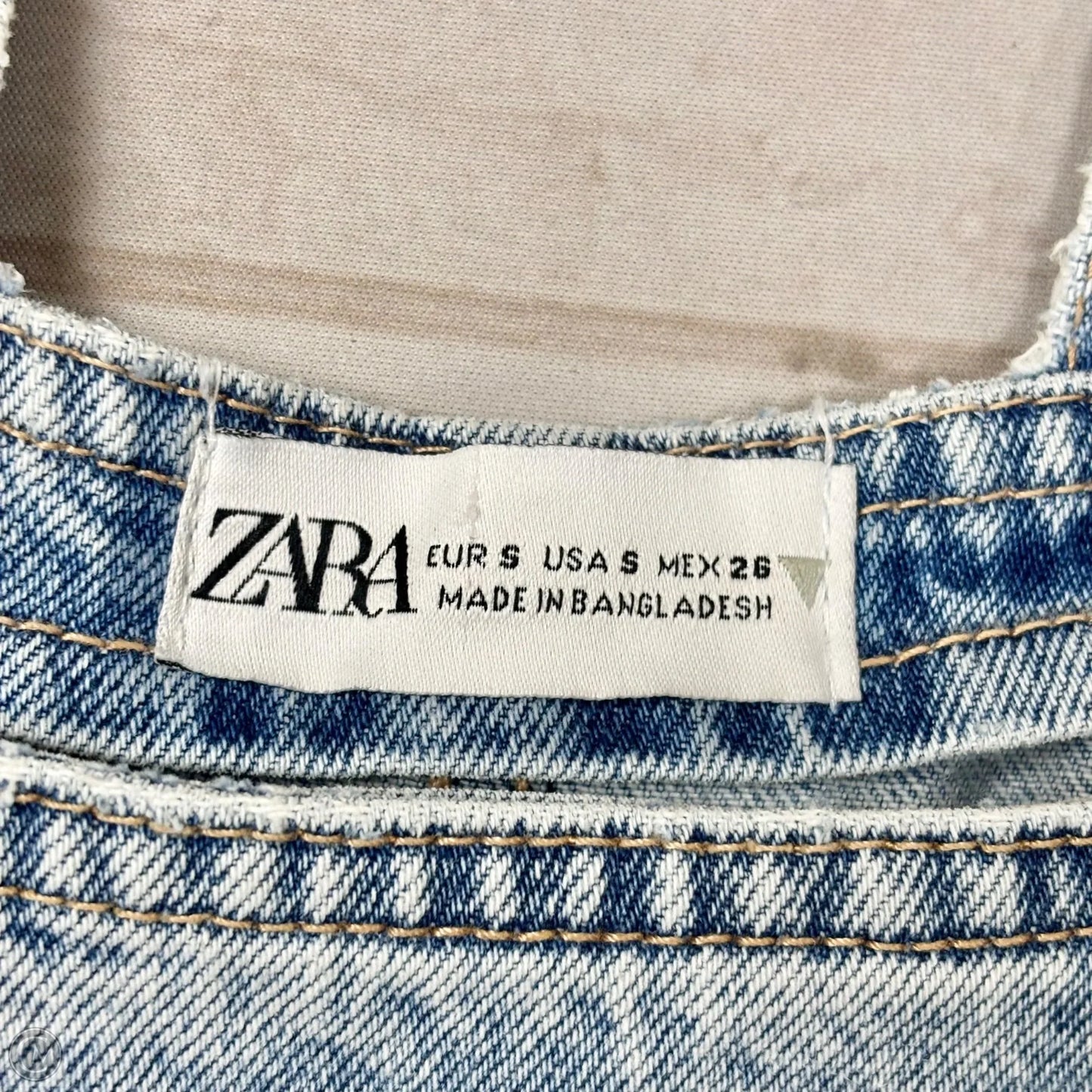 Overalls By Zara In Blue Denim, Size: S