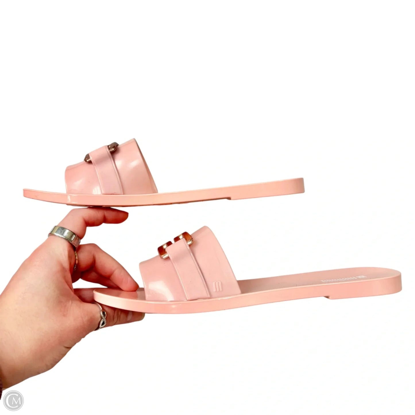Sandals Flats By Melissa In Pink, Size: 7