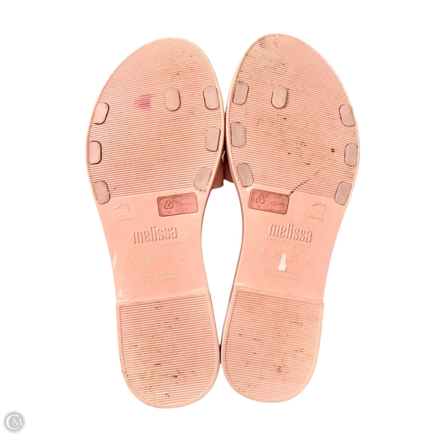 Sandals Flats By Melissa In Pink, Size: 7