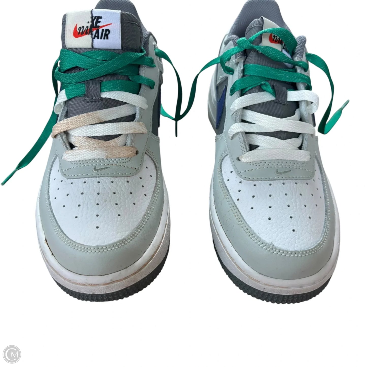 Shoes Sneakers By Nike In Green, Size: 8