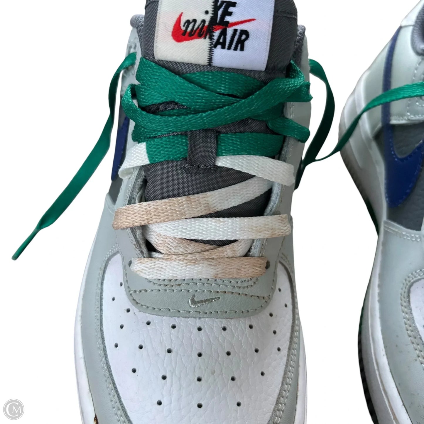 Shoes Sneakers By Nike In Green, Size: 8