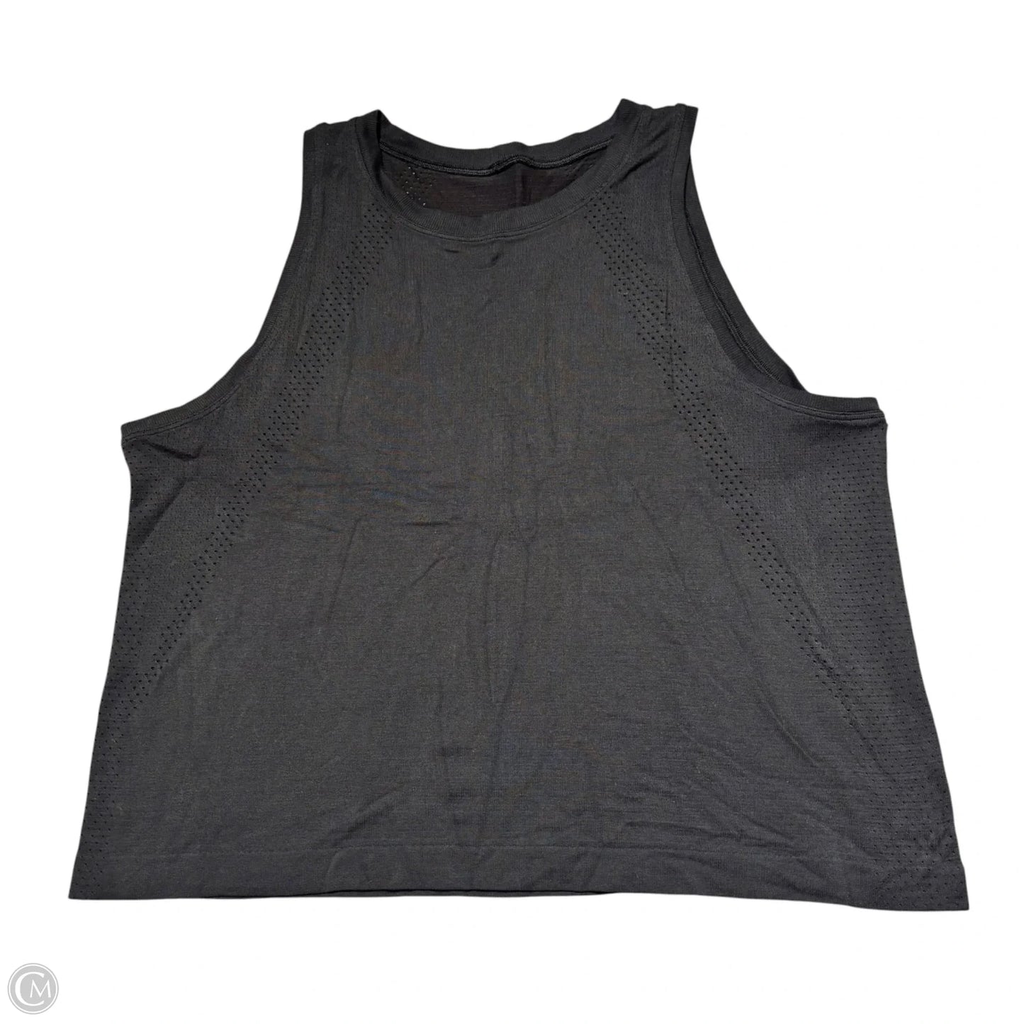 Athletic Tank Top By Lululemon In Black, Size: L