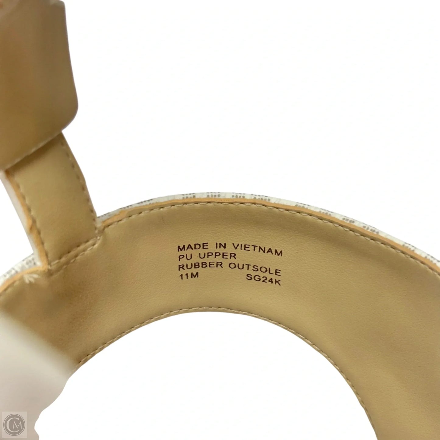 Sandals Heels Kitten By Michael By Michael Kors In Cream, Size: 11