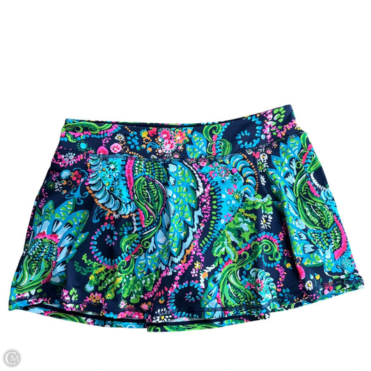 Skort Designer By Lilly Pulitzer In Blue, Size: L