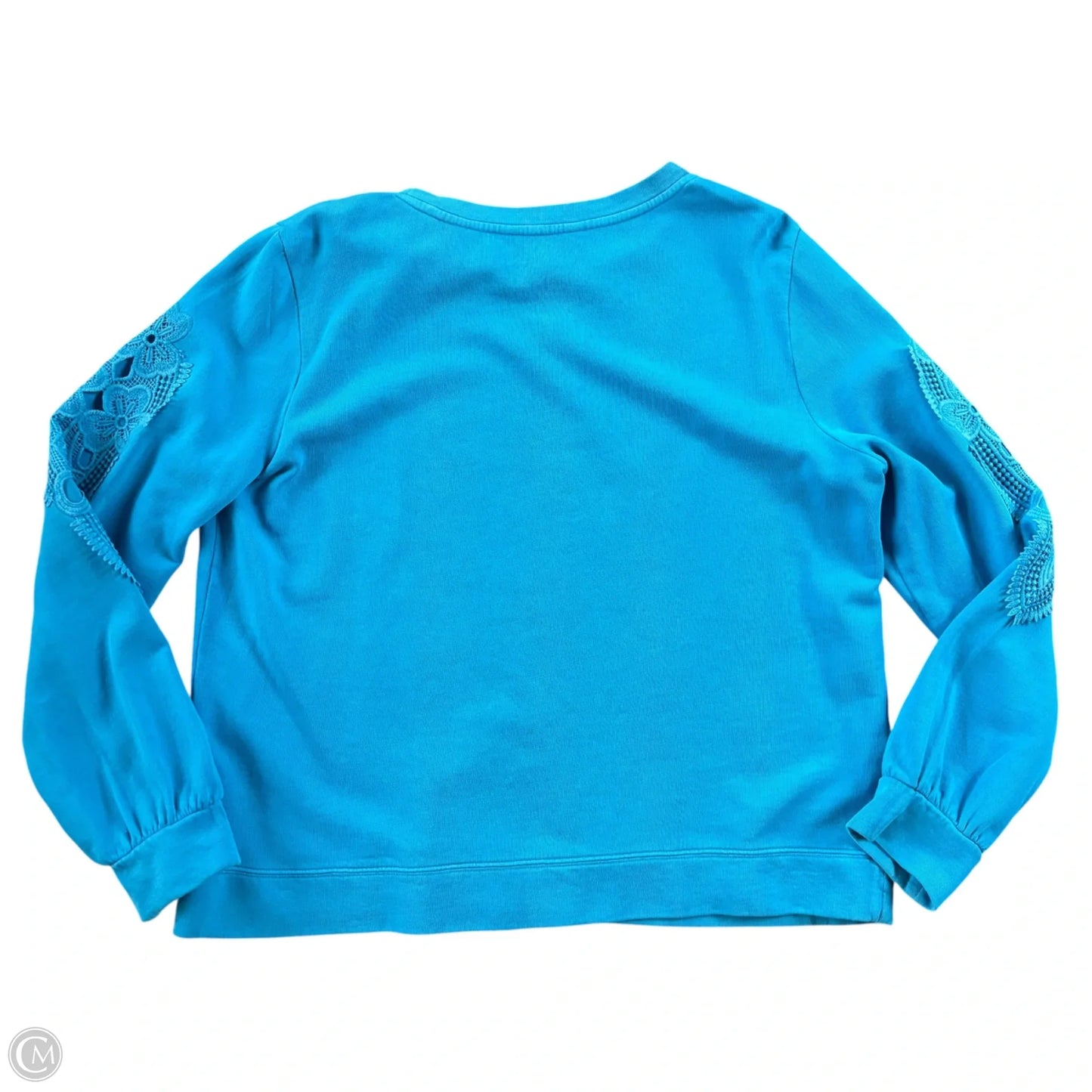 Sweatshirt Designer By Lilly Pulitzer In Blue, Size: Xl