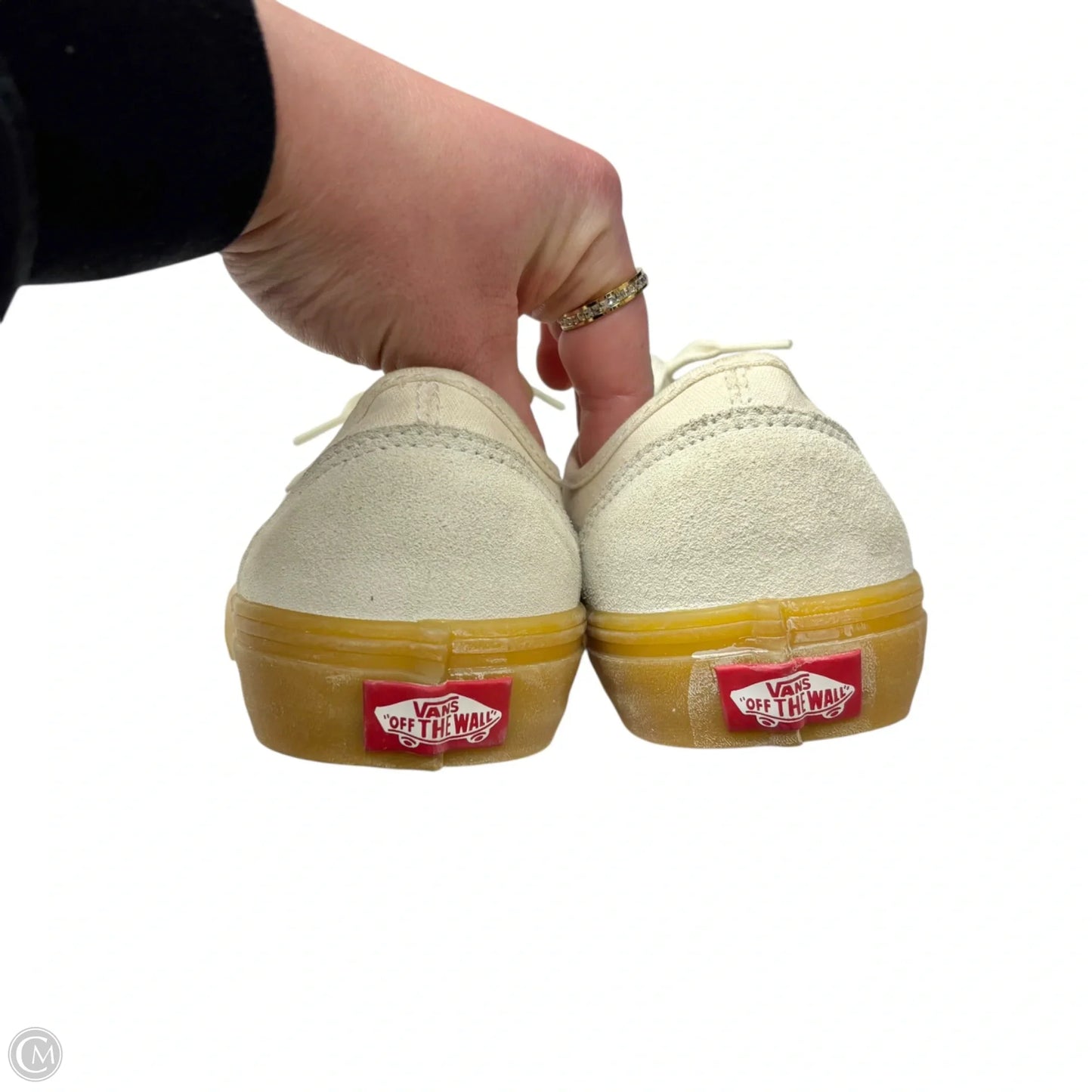 Shoes Sneakers By Vans In White, Size: 7.5