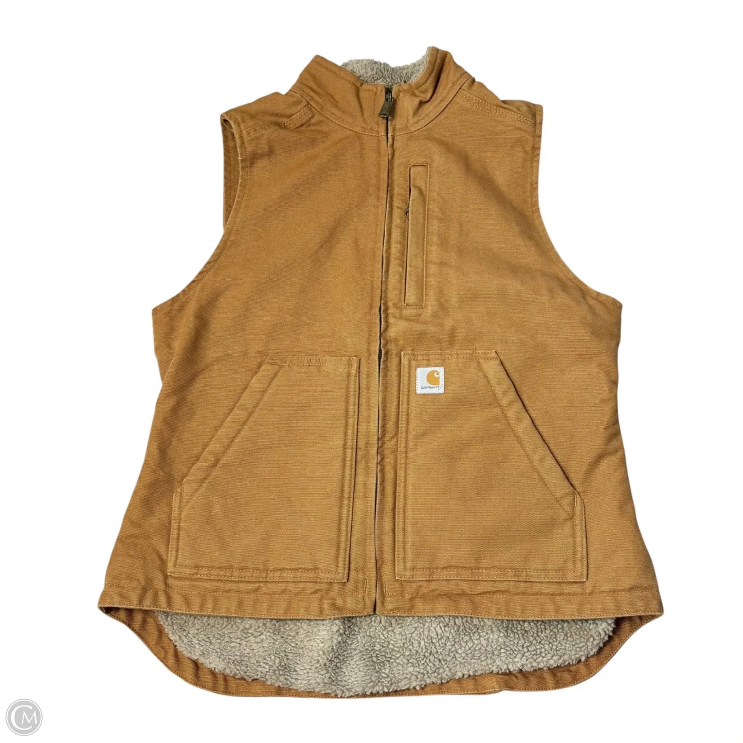 Vest Other By Carhartt In Brown, Size: Xs