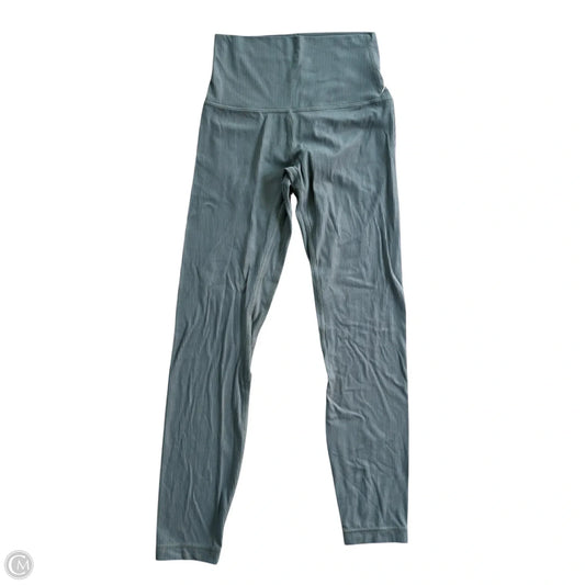 Athletic Leggings By Lululemon In Green, Size: S