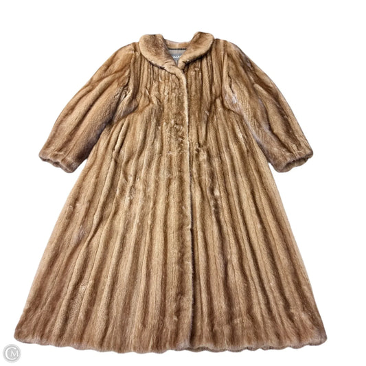 Coat Fur By Galanos In Brown, Size: Osfm