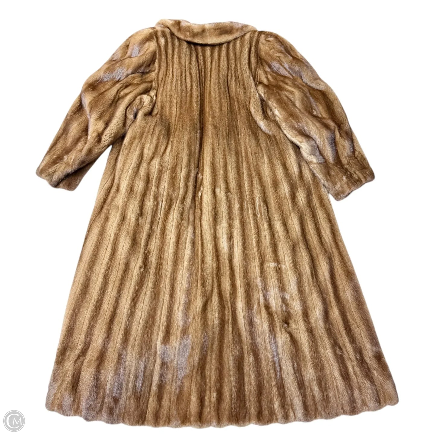 Coat Fur By Galanos In Brown, Size: Osfm