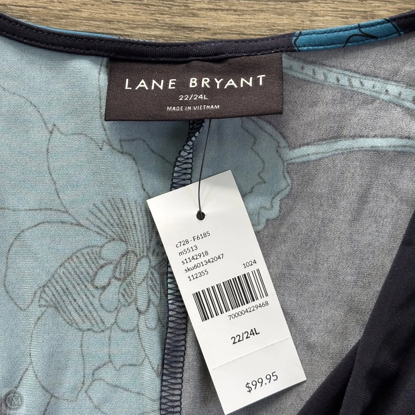 Dress Casual Maxi By Lane Bryant In Blue, Size: 22