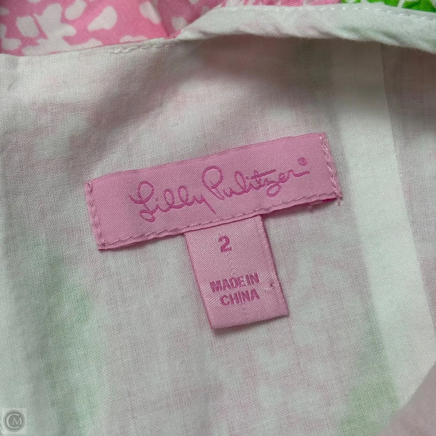 Dress Designer By Lilly Pulitzer In Floral Print, Size: Xs