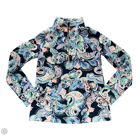 Jacket Designer By Lilly Pulitzer In Floral Print, Size: Xs