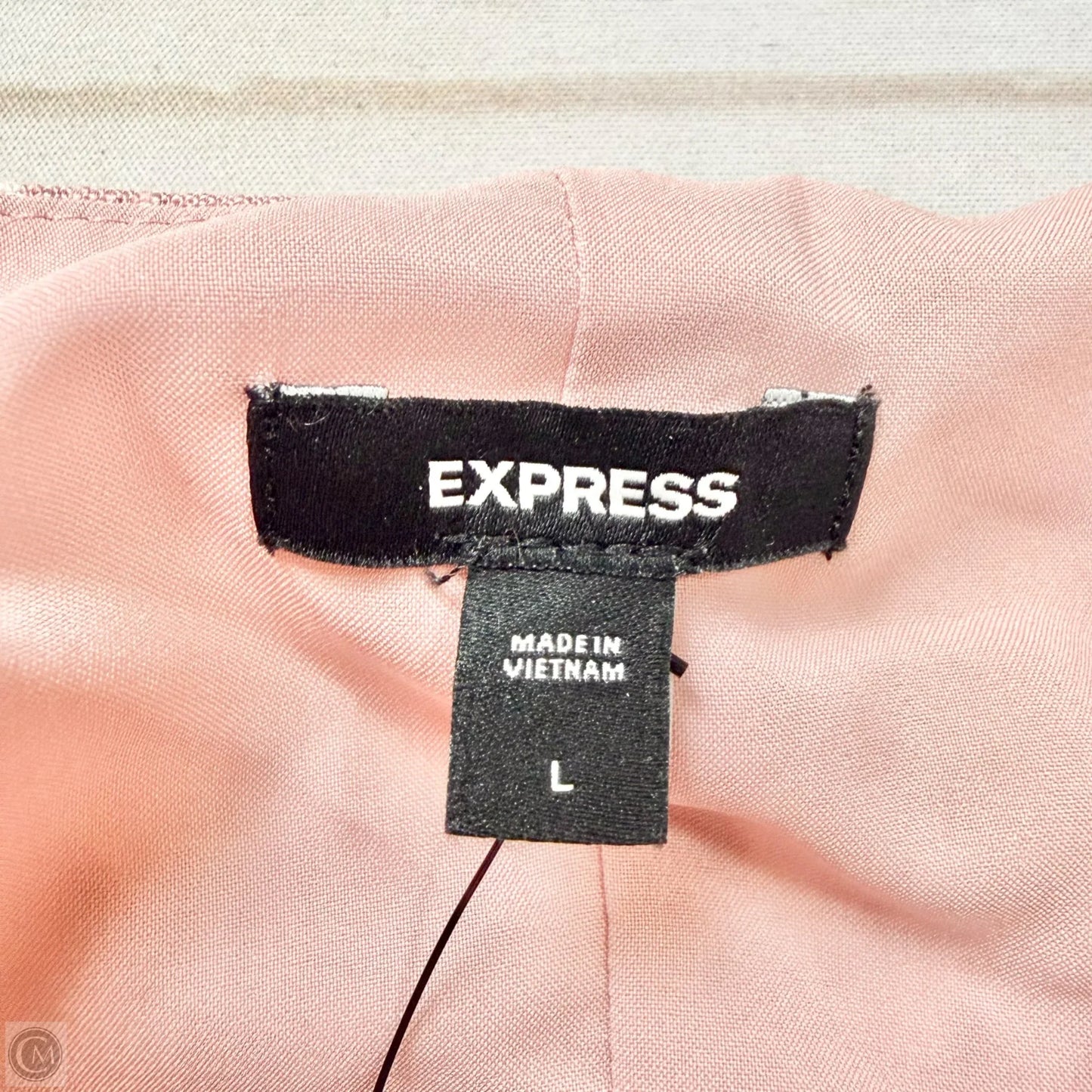 Dress Casual Short By Express In Floral Print, Size: L