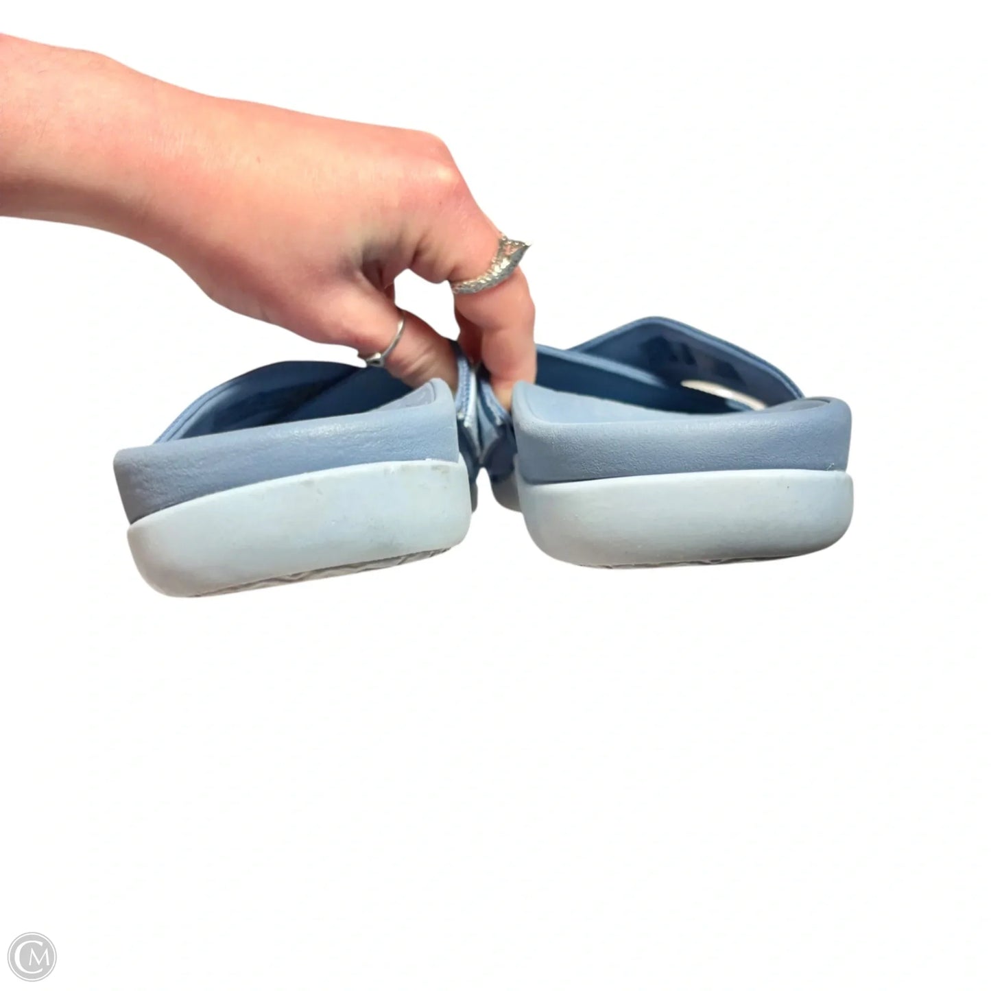 Sandals Flip Flops By Vionic In Blue, Size: 9