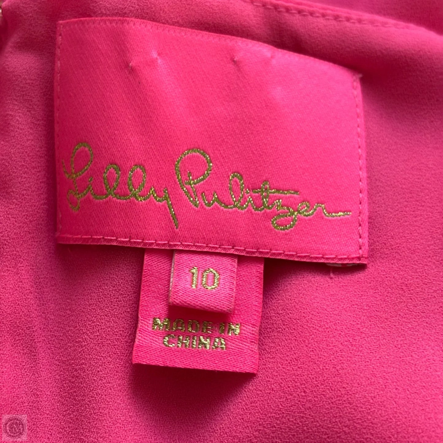 Dress Designer By Lilly Pulitzer In Pink, Size: 10