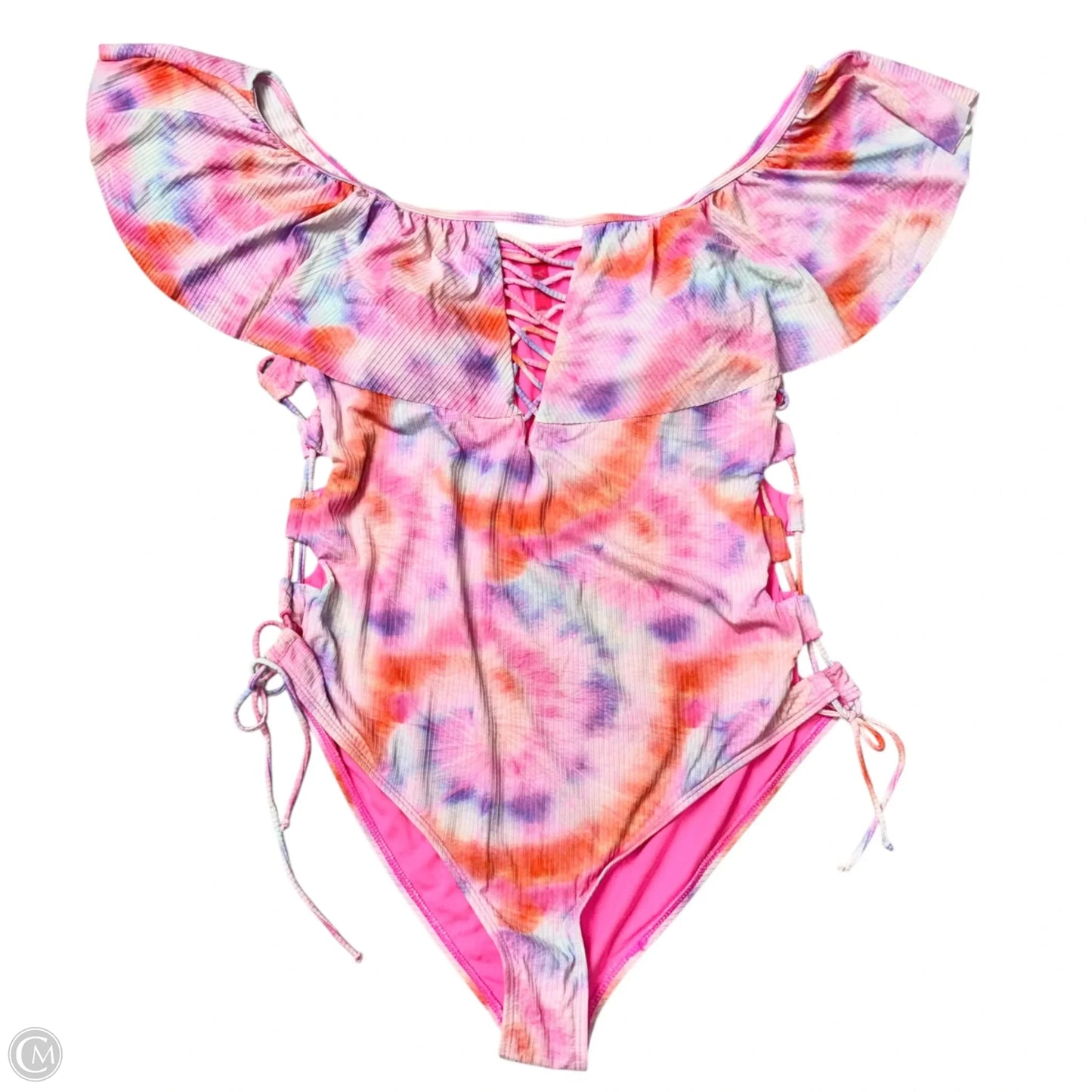 Swimsuit By Ymi In Tie Dye Print, Size: 3x
