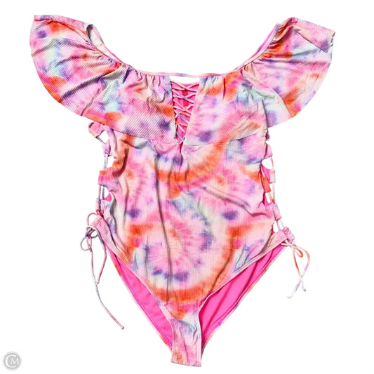 Swimsuit By Ymi In Tie Dye Print, Size: 3x