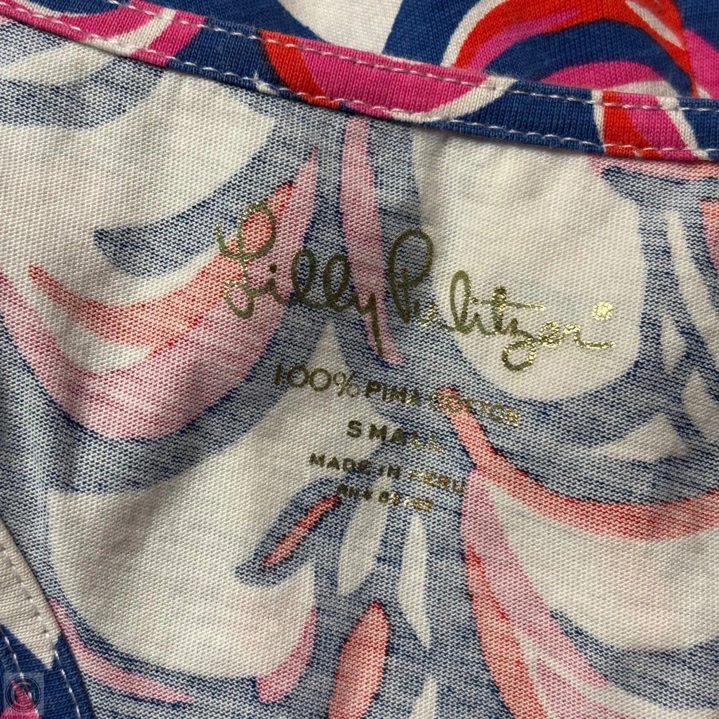 Dress Designer By Lilly Pulitzer In Nautical Print, Size: S