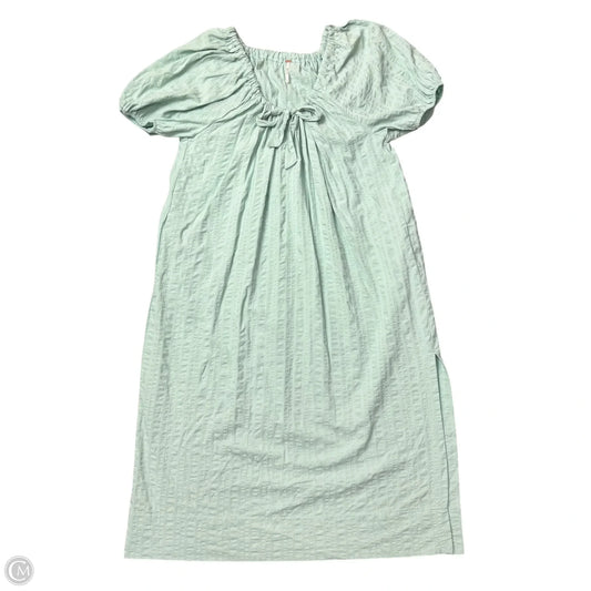 Dress Casual Midi By Free People In Teal, Size: L